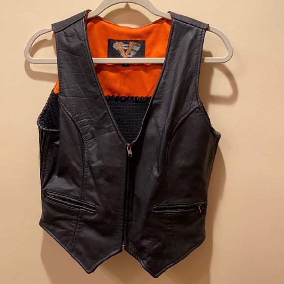 Vance Leathers Motorcycle Vest - Picture 1 of 4